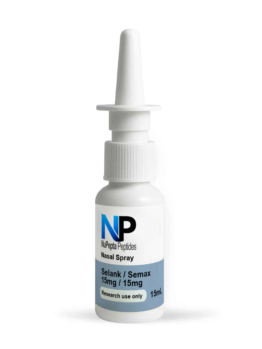 Selank / Semax 15mg / 15mg Nasal Spray